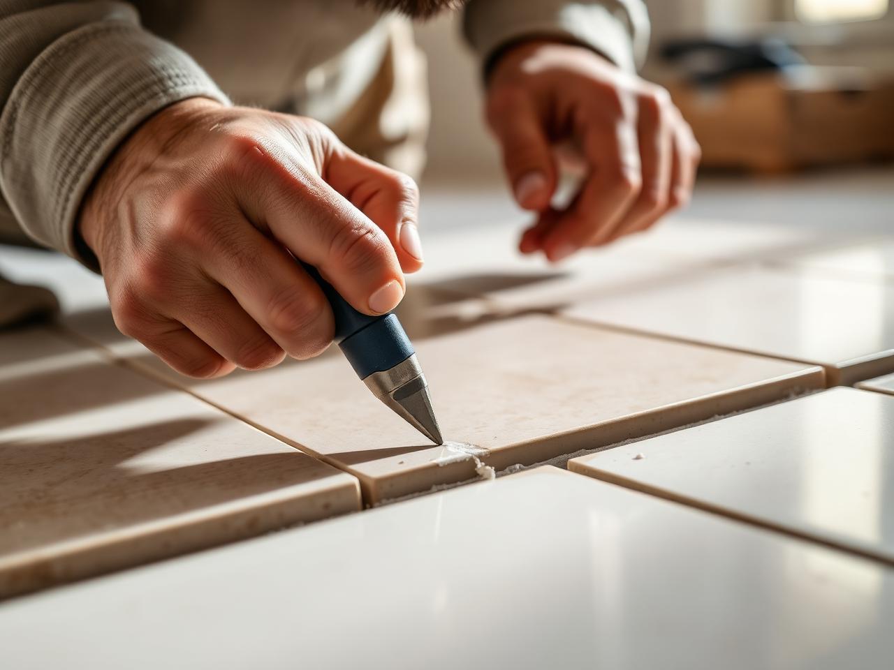 Finition des joints de céramique à l'outil de précision